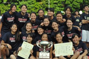 ラクロス 女子 日本一シーズンを終えて ４年引退インタビュー Df 主務編 Keio Sports Press