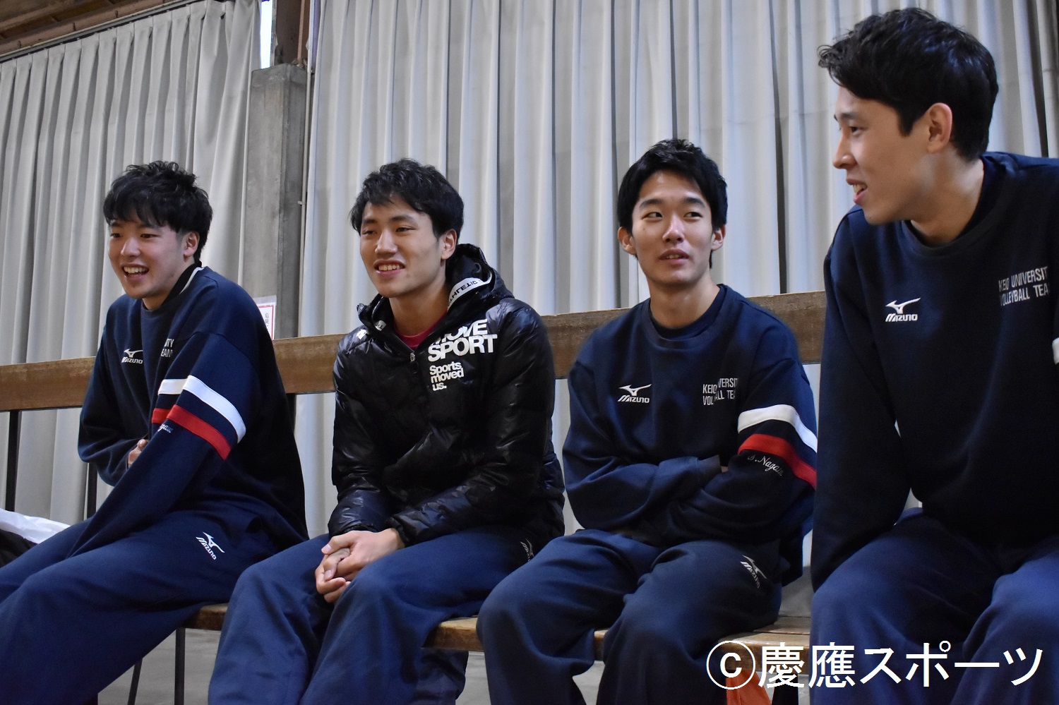 バレーボール 全カレ前特集 注目選手座談会 加藤真 宮川郁真 永田将吾 小出捺暉 Keio Sports Press