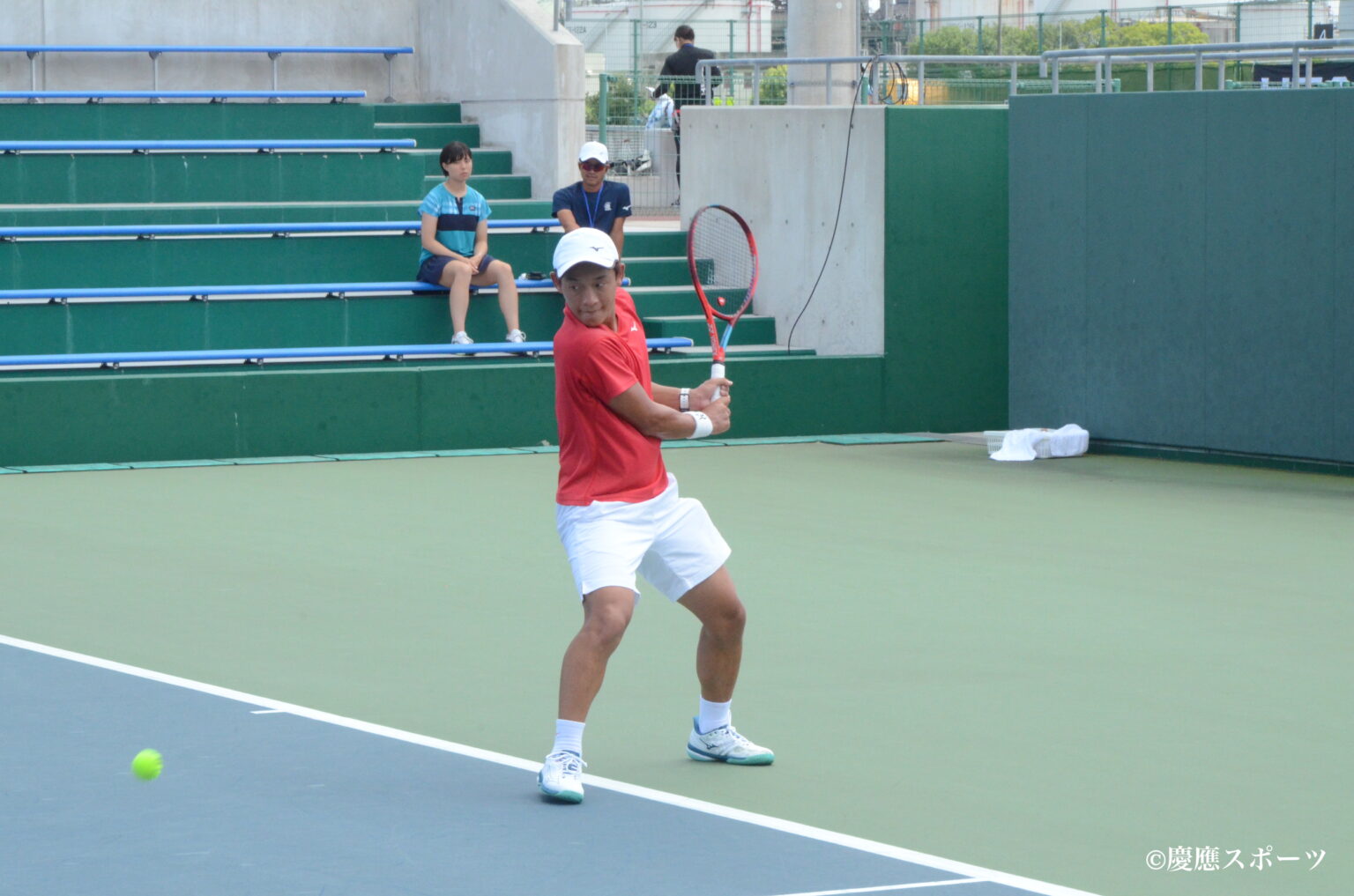 【テニス】シングルス5選手、ダブルス2組が準々決勝に／2022年度全日本学生テニス選手権大会 本戦5日目 | KEIO SPORTS PRESS