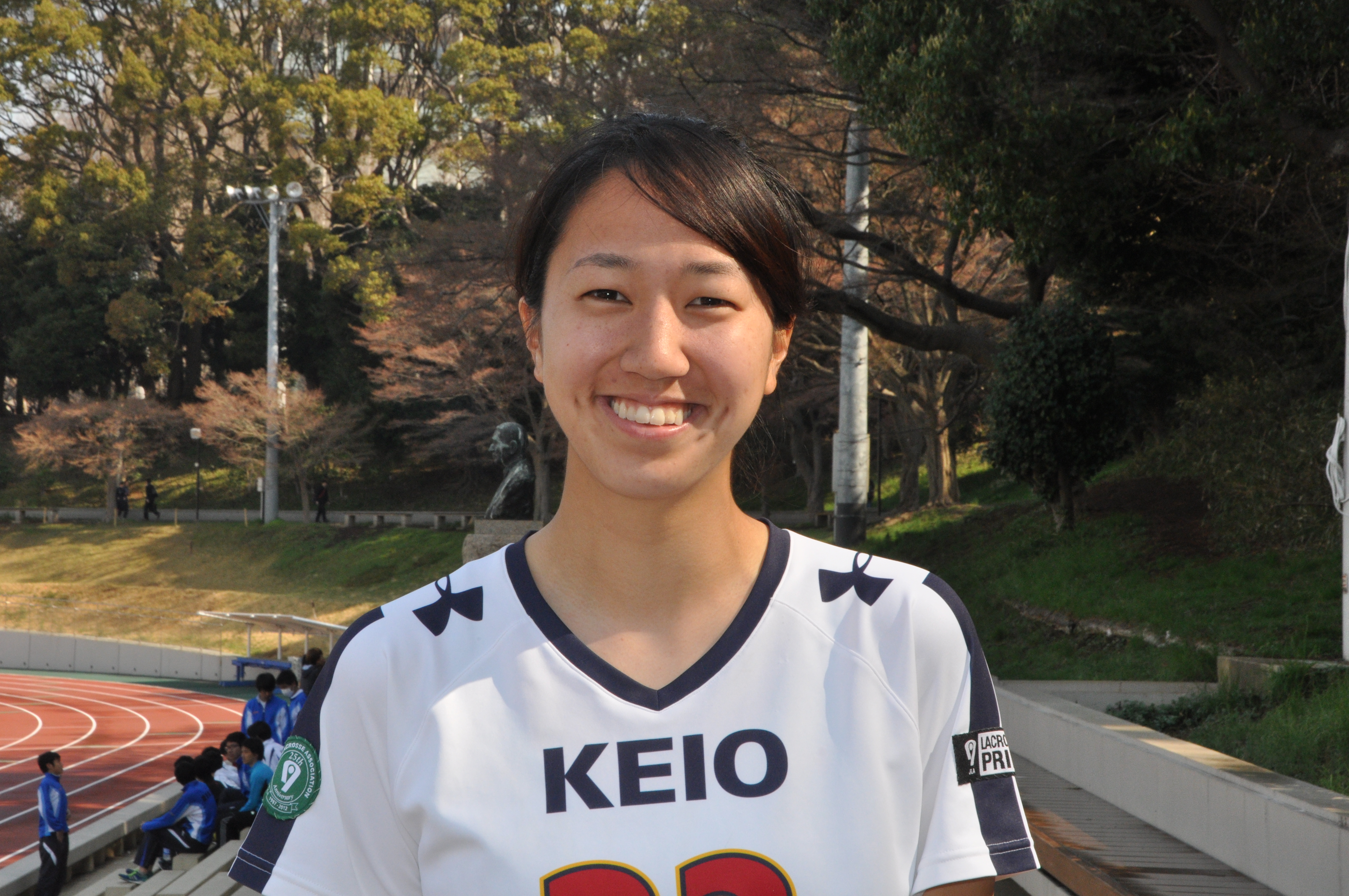 女子ラクロス 新シーズン開幕前特集 攻撃の要にして絶対的主将 廣野マキ Keio Sports Press