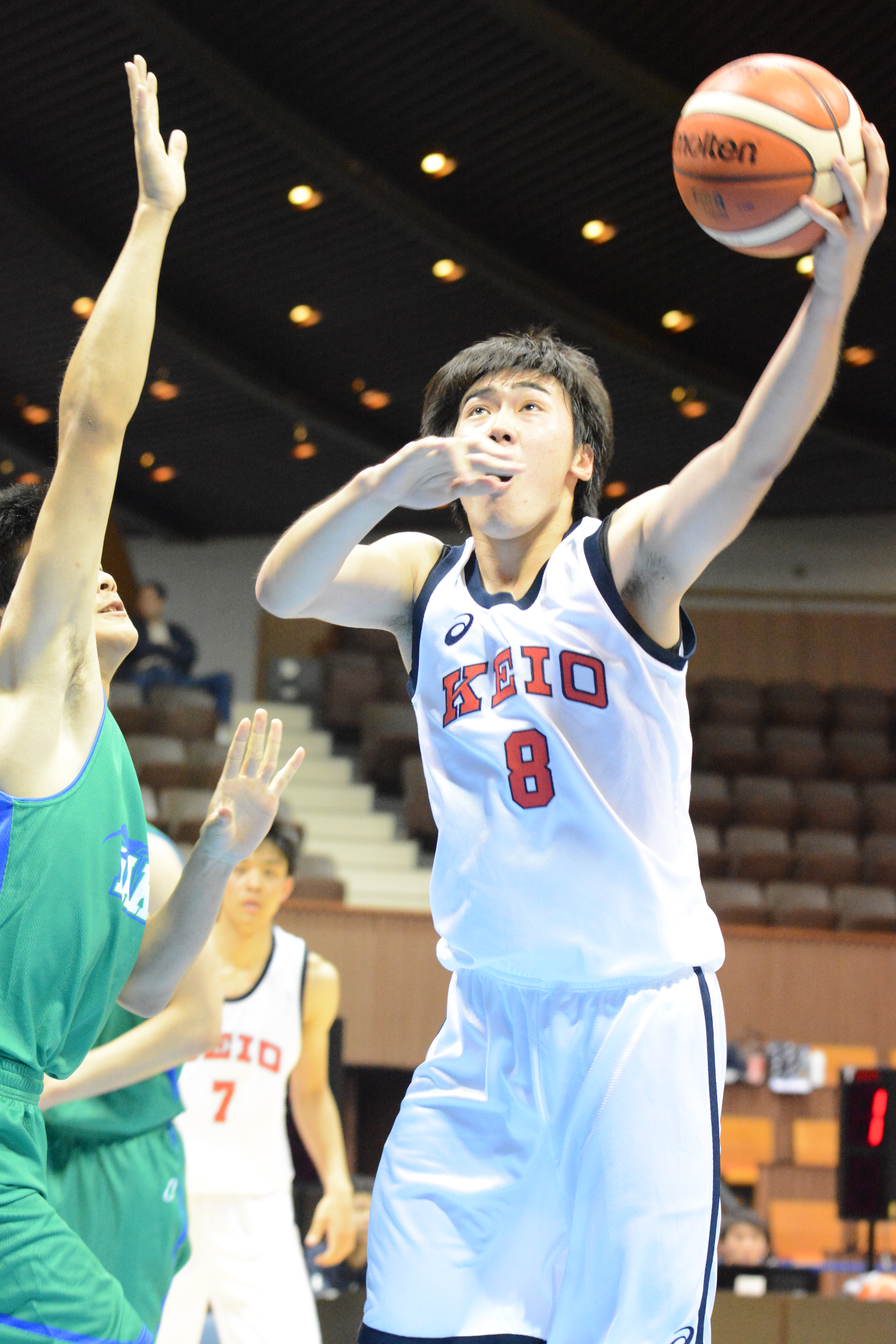 バスケ 若き力が躍動し初戦突破 ｖｓ白鴎大戦 Keio Sports Press